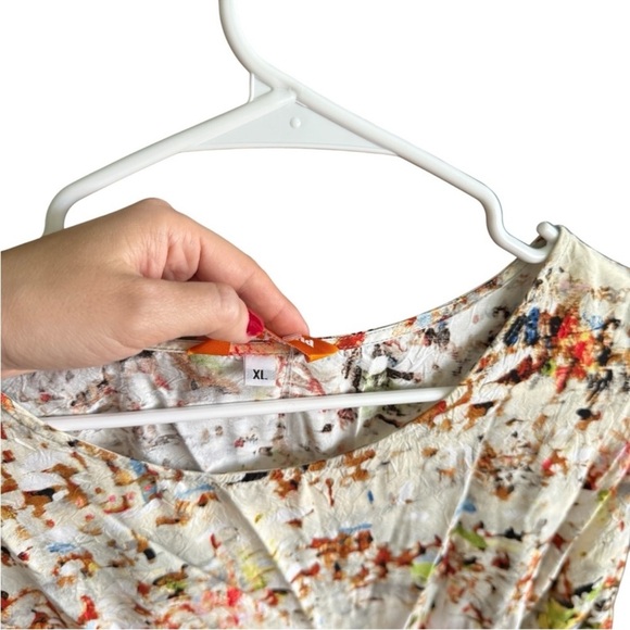 Jams World Bell Sleeve Mini Round Neck Dress Size XL - Picture 6 of 9